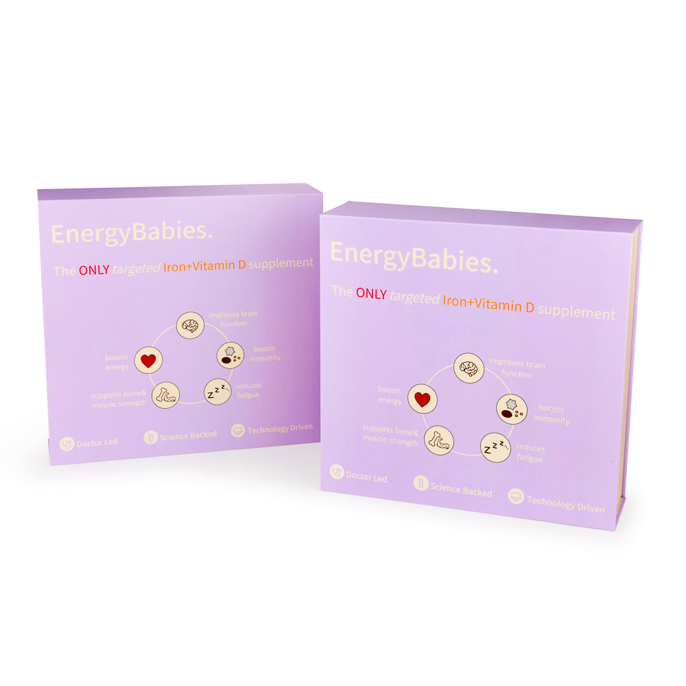 Iron + Vitamin D gummies (12 month supply)