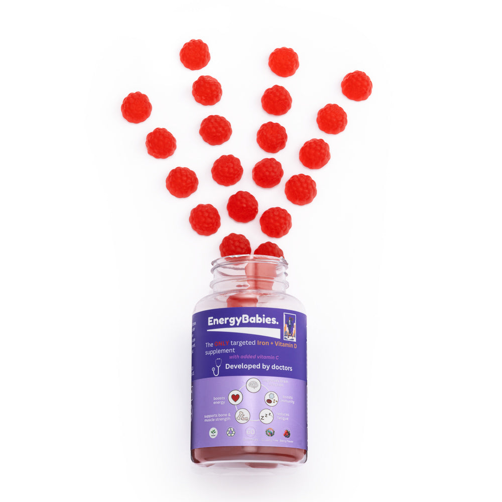 Iron + Vitamin D gummies (12 month supply)