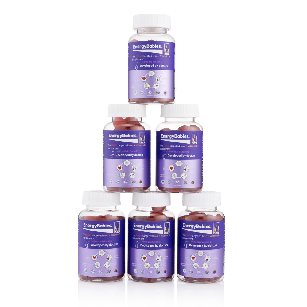 Iron + Vitamin D gummies (6 month supply)