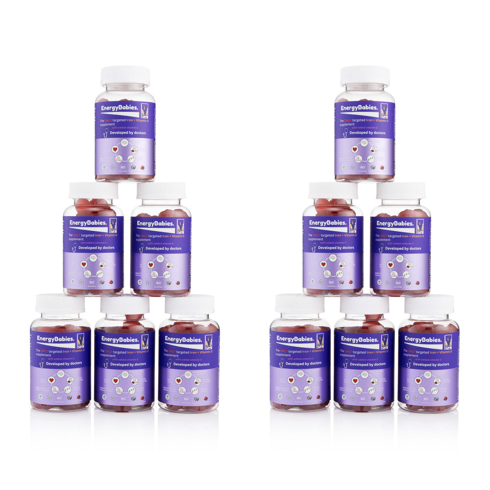 Iron + Vitamin D gummies (12 month supply)